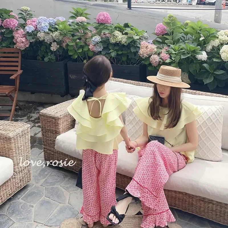 Love Rosie - Korean Children Fashion - #childofig - Emma Frill Blouse with Mom - 5