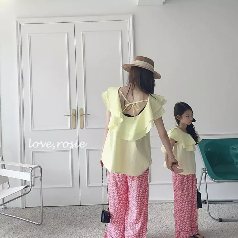 Love Rosie - Korean Children Fashion - #childofig - Emma Frill Blouse with Mom - 6