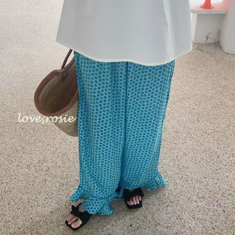 Love Rosie - Korean Children Fashion - #prettylittlegirls - Everyday Wide Pants with Mom - 4