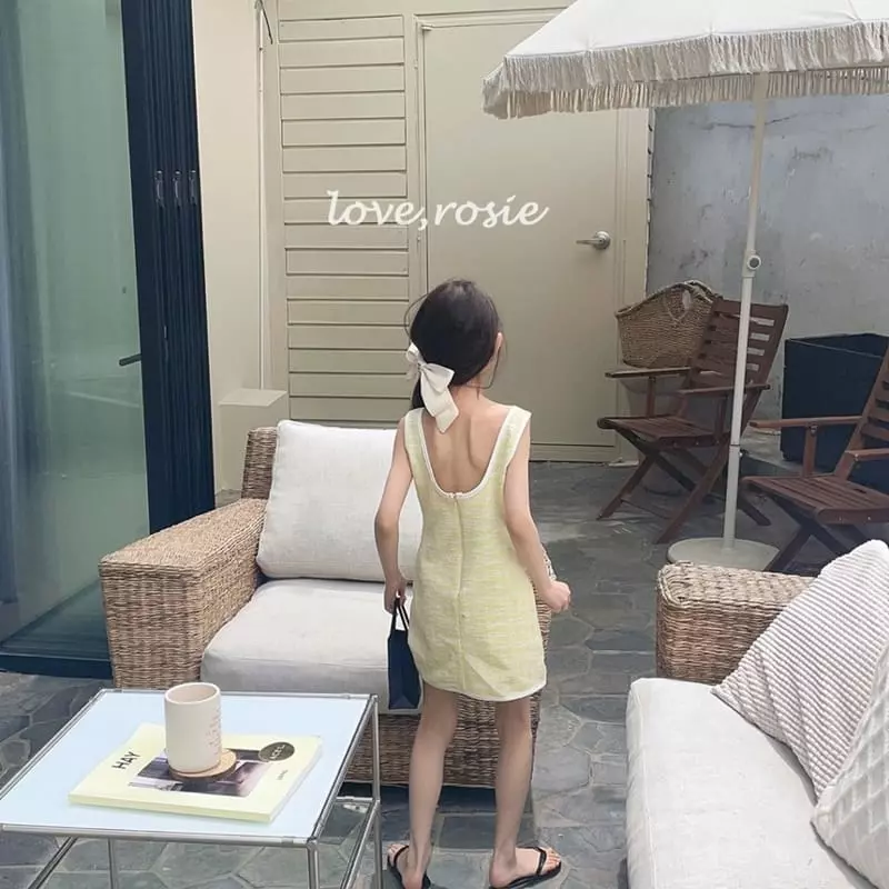 Love Rosie - Korean Children Fashion - #childofig - Big Ribbon Cocomi One-piece - 3