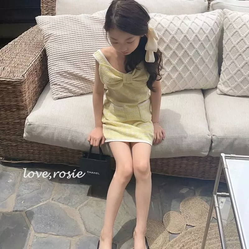 Love Rosie - Korean Children Fashion - #childofig - Big Ribbon Cocomi One-piece - 4