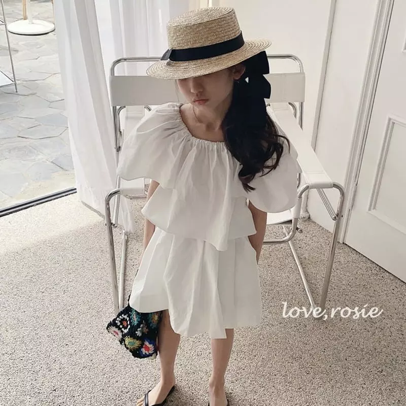 Love Rosie - Korean Children Fashion - #childrensboutique - Pure Small Princess Skirt Top Bottom Set - 8