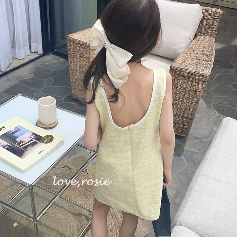 Love Rosie - Korean Children Fashion - #childrensboutique - Big Ribbon Cocomi One-piece - 5