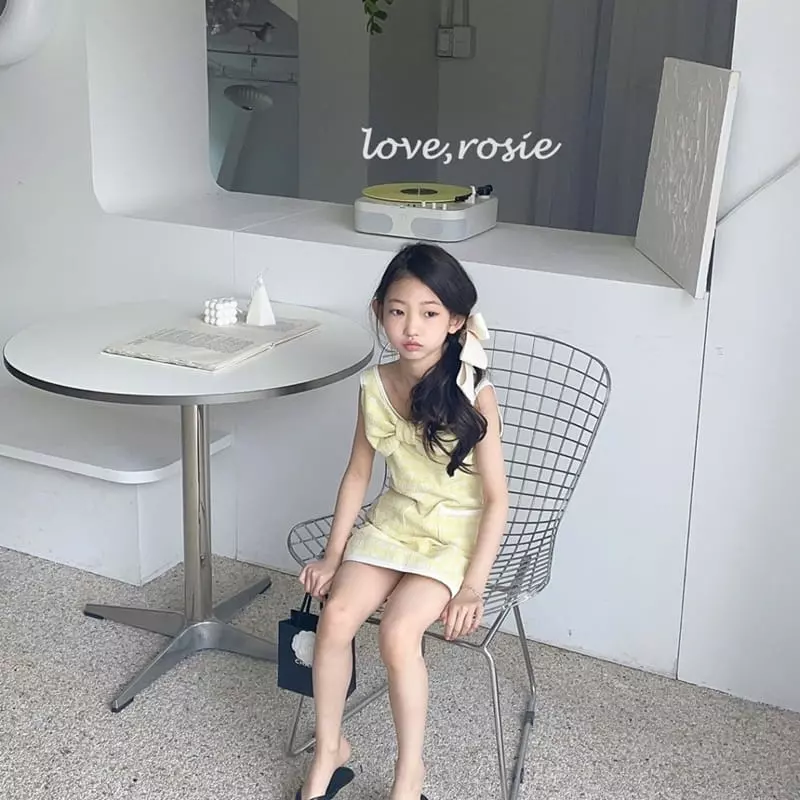 Love Rosie - Korean Children Fashion - #designkidswear - Big Ribbon Cocomi One-piece - 6