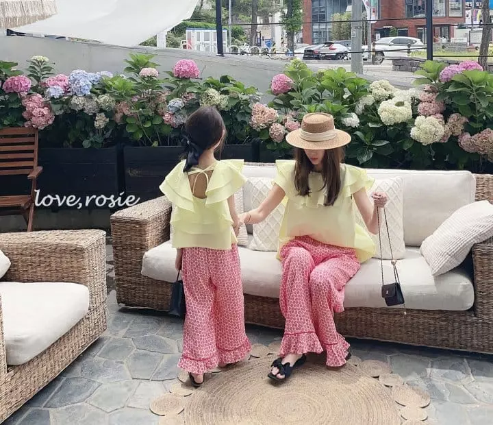 Love Rosie - Korean Children Fashion - #kidsshorts - Everyday Wide Pants with Mom - 10