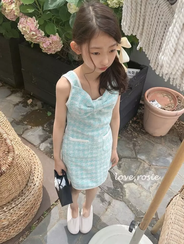 Love Rosie - Korean Children Fashion - #kidsshorts - Big Ribbon Cocomi One-piece - 9