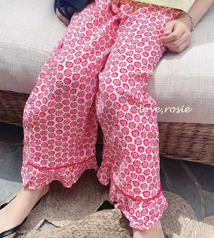 Love Rosie - Korean Children Fashion - #kidsstore - Everyday Wide Pants with Mom - 11