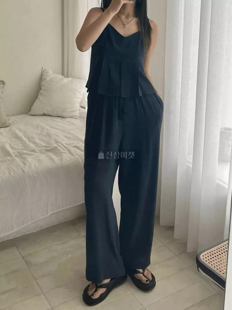 Lovemoment - Korean Women Fashion - #momslook - Mare Linen Pants