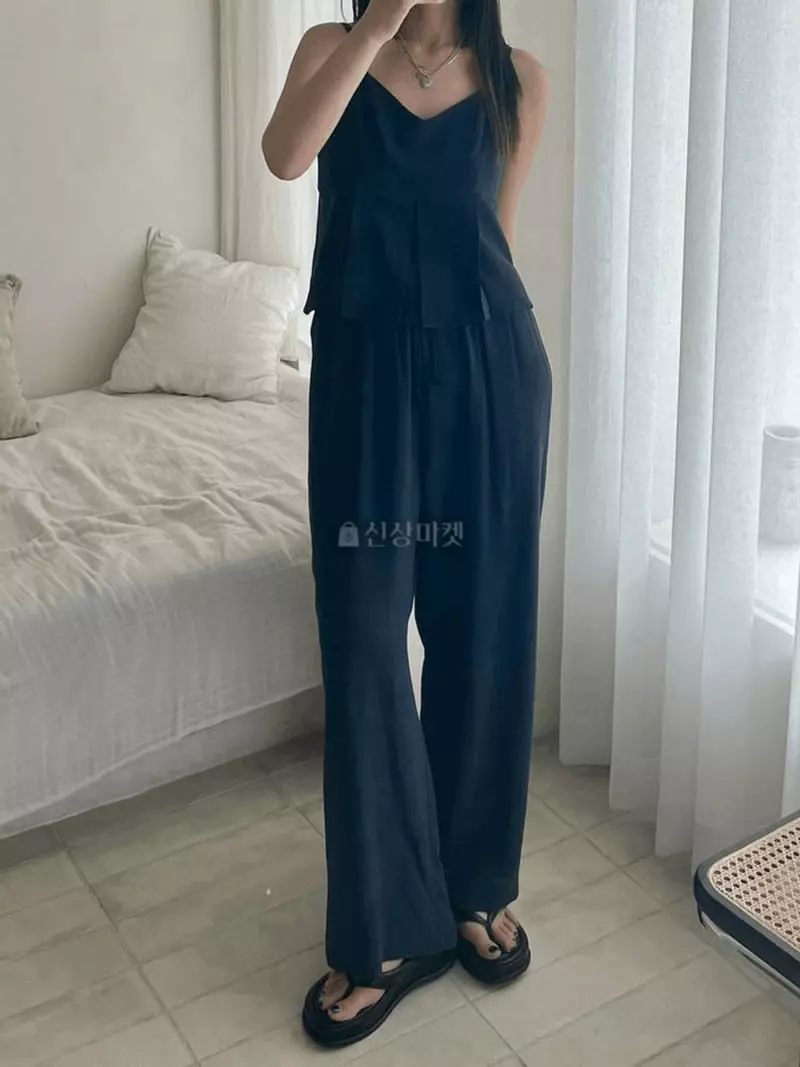 Lovemoment - Korean Women Fashion - #momslook - Mare Linen Pants - 3