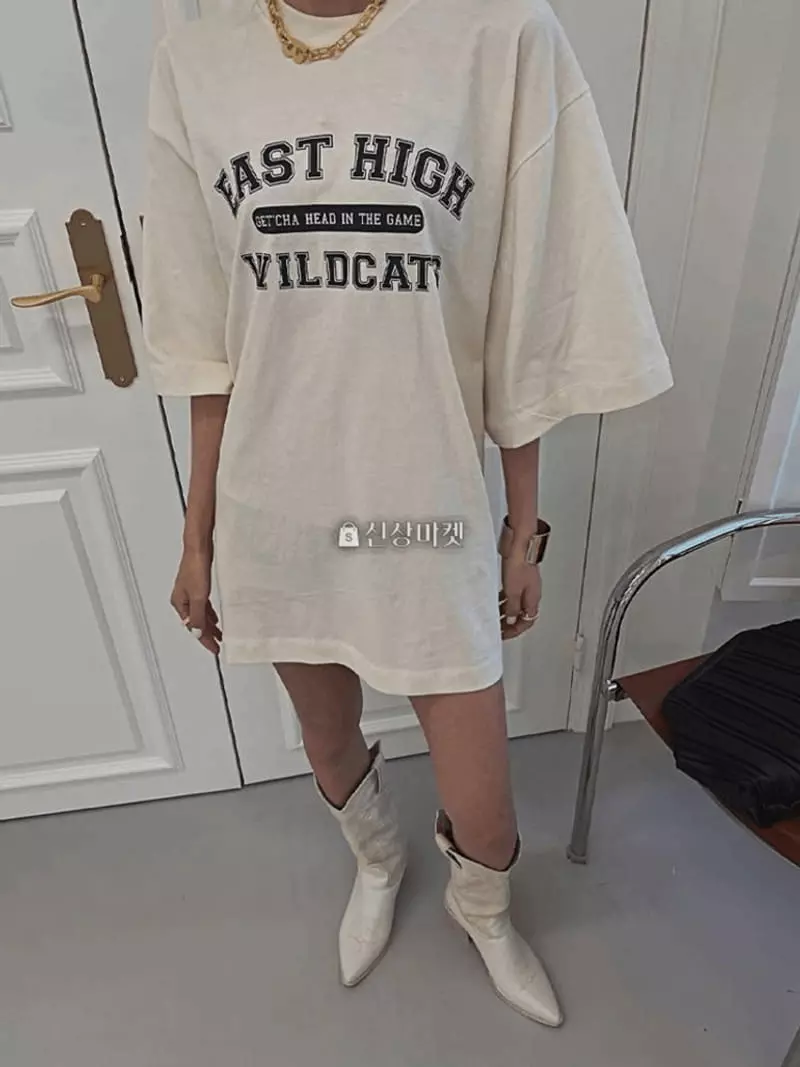 Lovemoment - Korean Women Fashion - #momslook - Pigment High Tee - 2