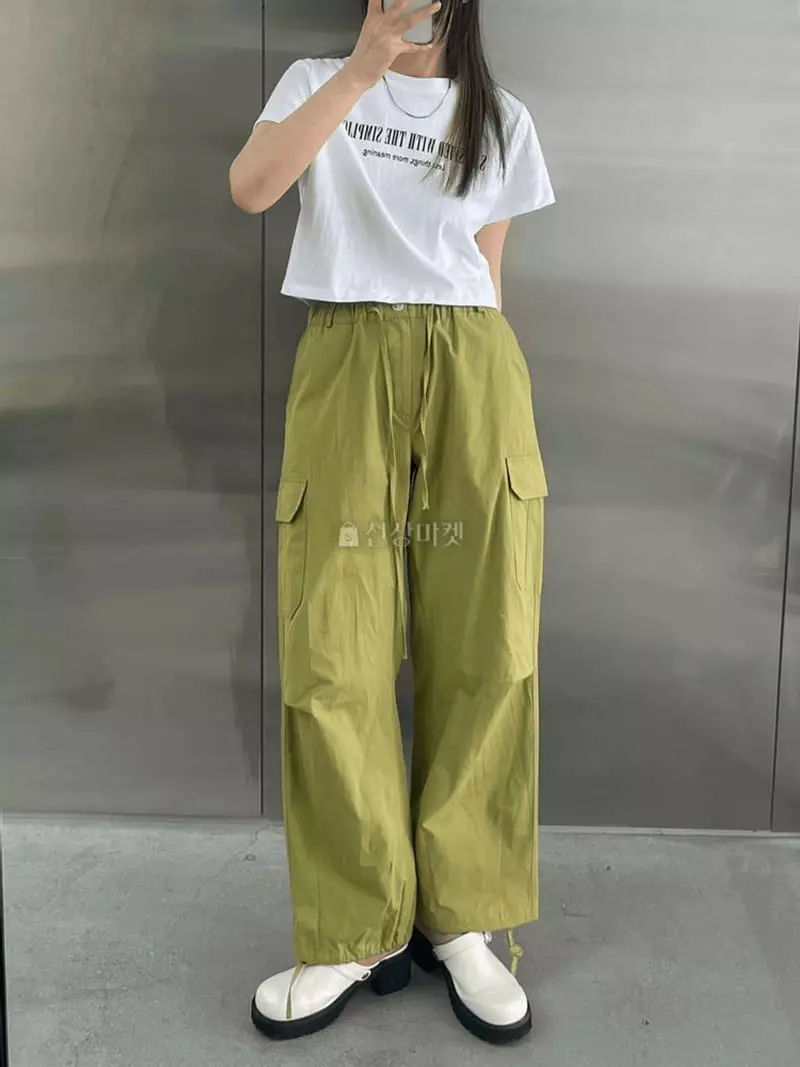 Lovemoment - Korean Women Fashion - #pursuepretty - Cover Pinruck Pants - 3