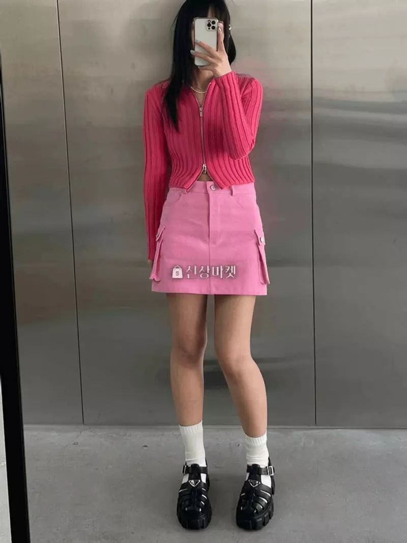 Lovemoment - Korean Women Fashion - #thelittlethings - Vintage Mini Skirt - 3