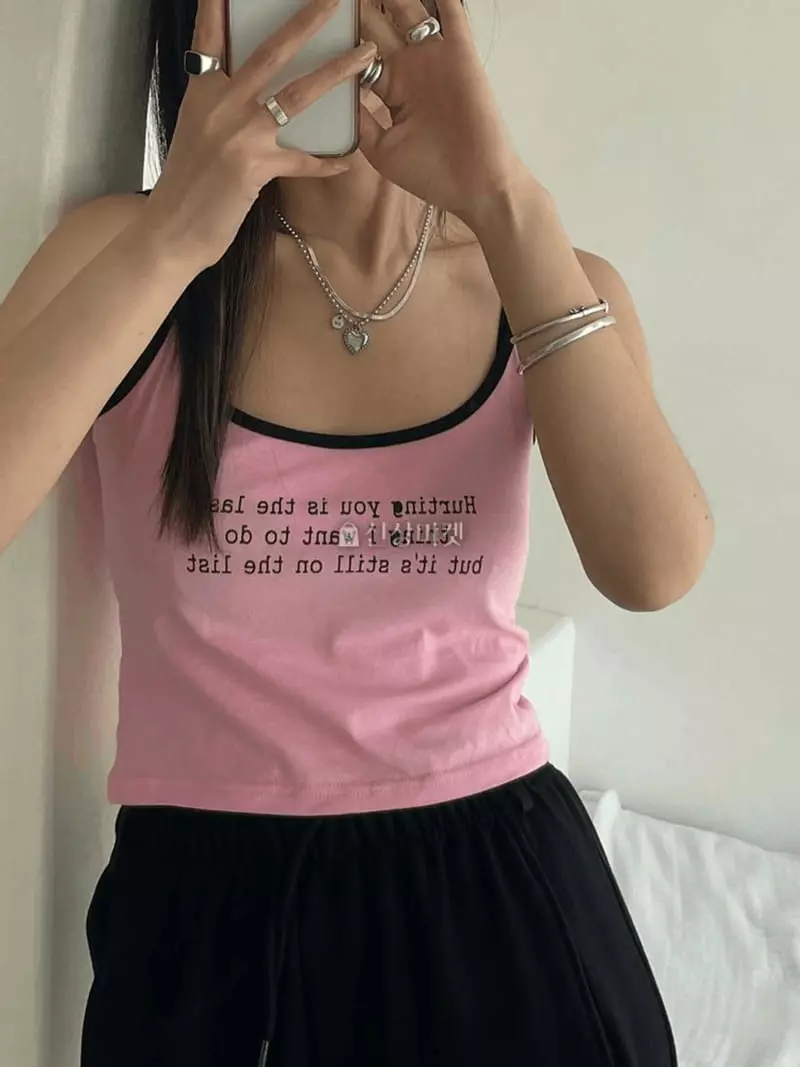 Lovemoment - Korean Women Fashion - #vintagekidsstyle - Hunting Sleeveless