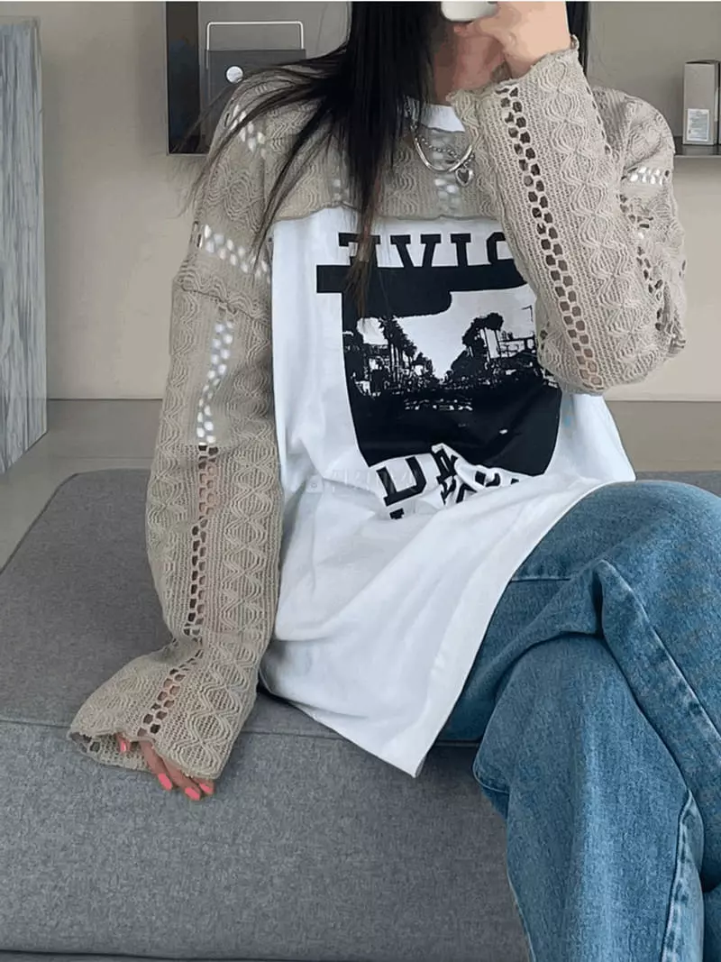 Lovemoment - Korean Women Fashion - #womensfashion - Drive Box Tee - 2