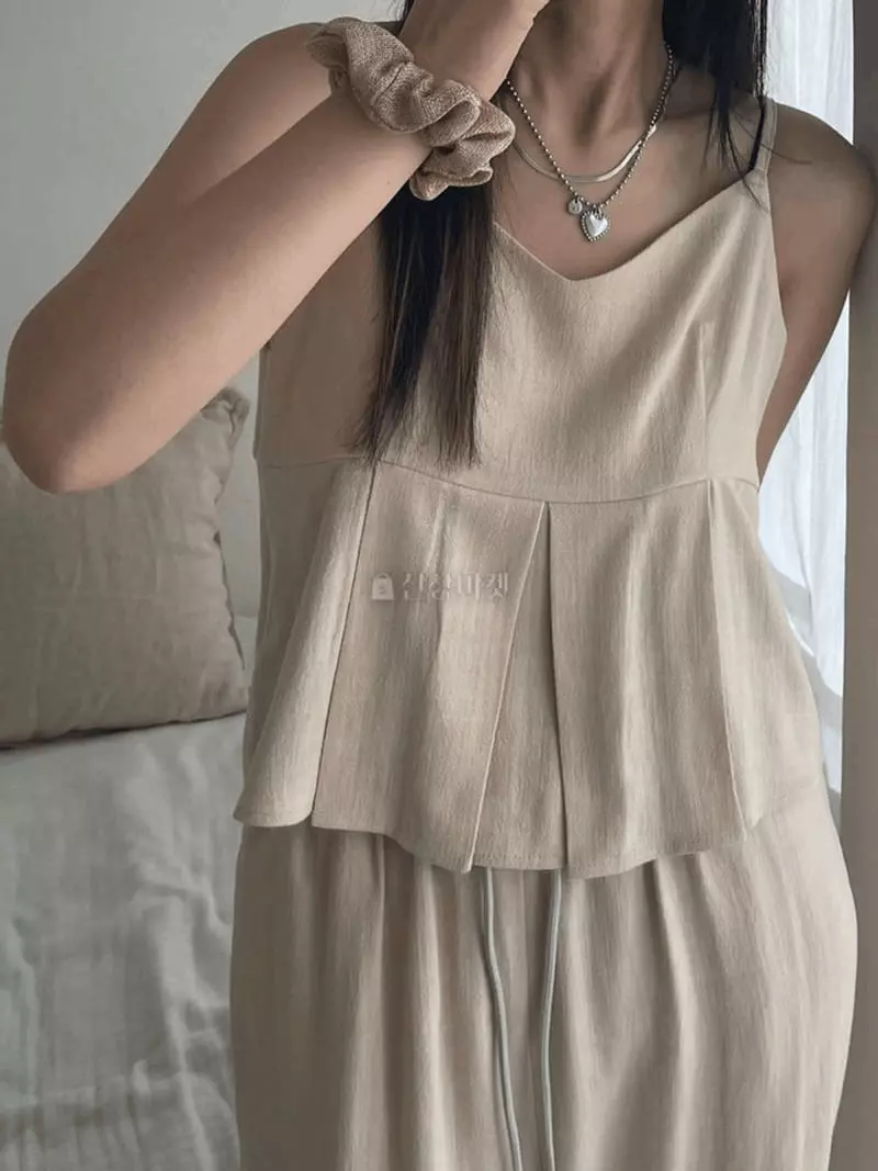 Lovemoment - Korean Women Fashion - #womensfashion - Mare Linen Sleeveless