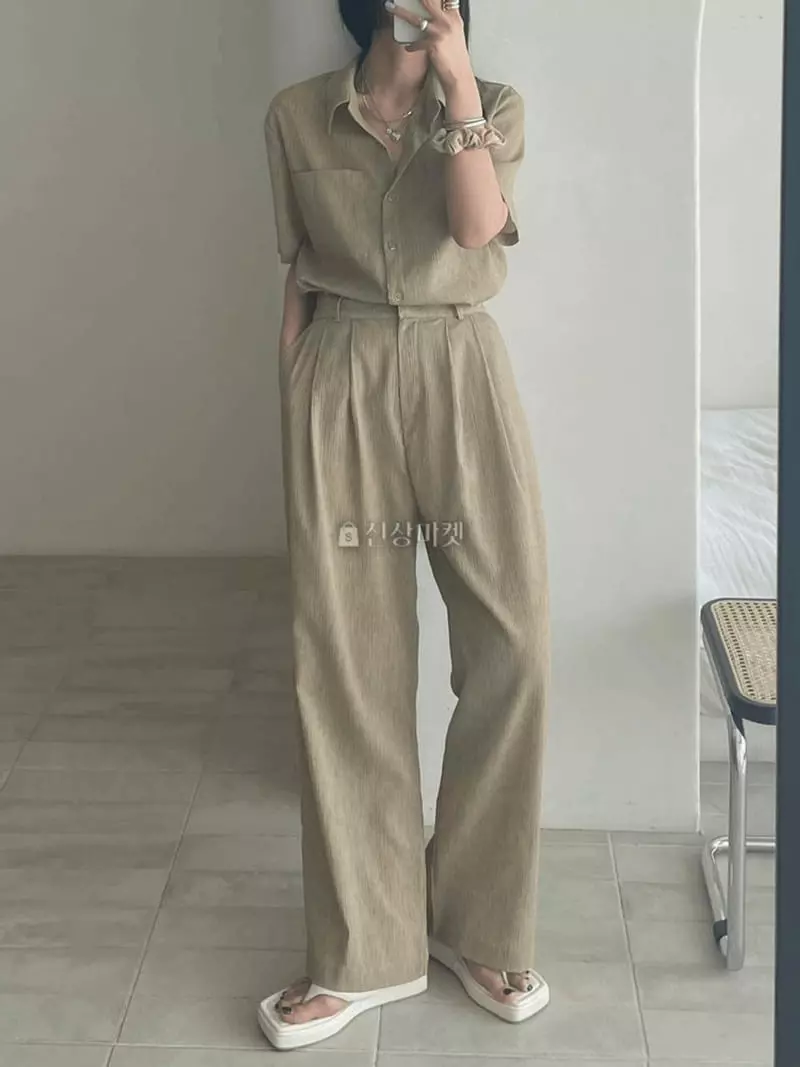 Lovemoment - Korean Women Fashion - #womensfashion - Beth Linen Shirt - 3