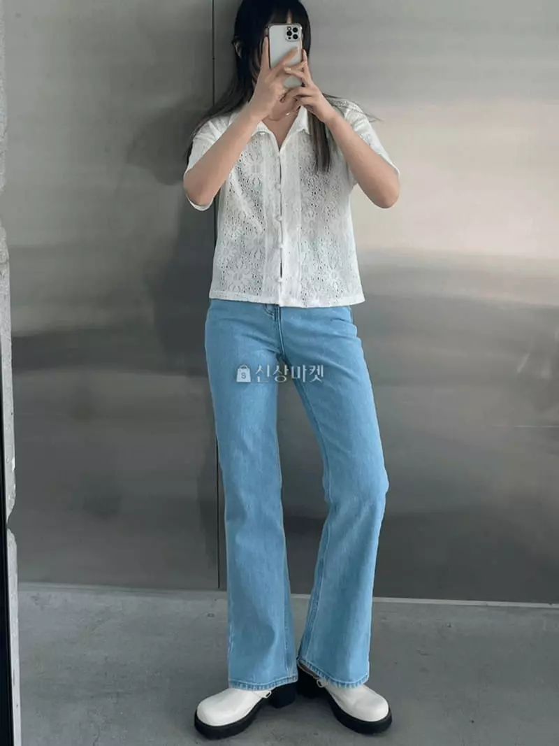Lovemoment - Korean Women Fashion - #womensfashion - Croshe Shirt