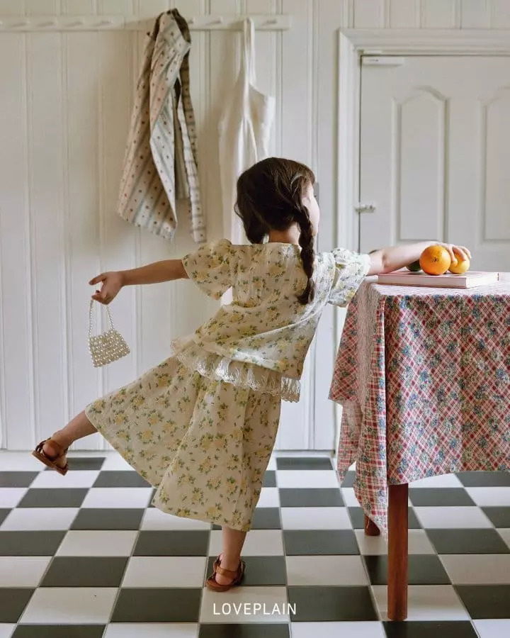 Loveplain - Korean Children Fashion - #Kfashion4kids - Rose Pants