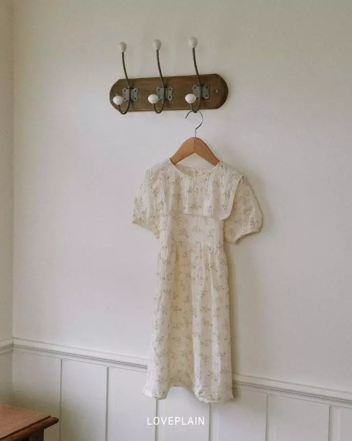 Loveplain - Korean Children Fashion - #childofig - Bouquet One-piece - 11