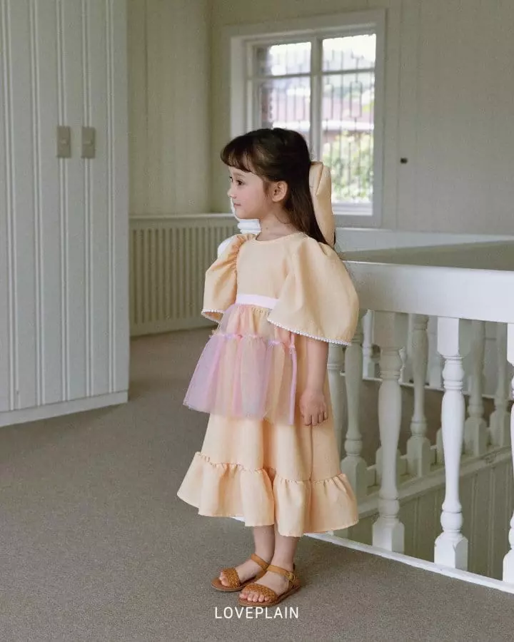 Loveplain - Korean Children Fashion - #prettylittlegirls - Shasha Apron - 4