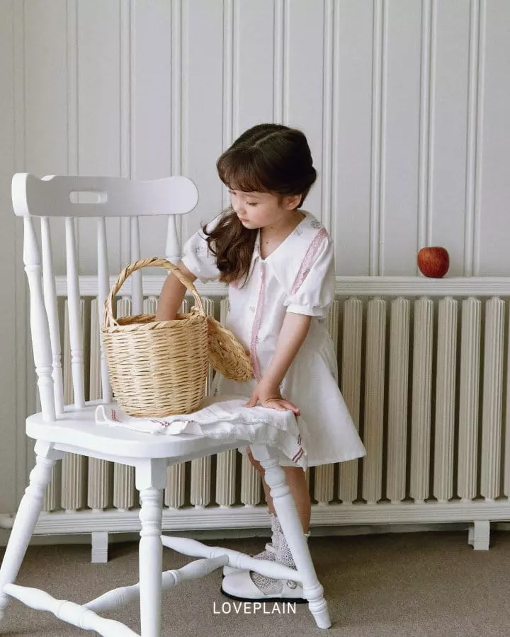 Loveplain - Korean Children Fashion - #designkidswear - Plare One-piece - 4