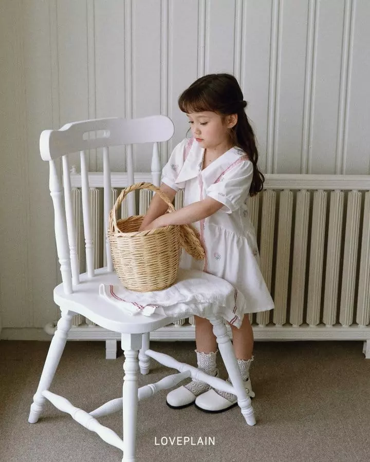 Loveplain - Korean Children Fashion - #fashionkids - Plare One-piece - 5