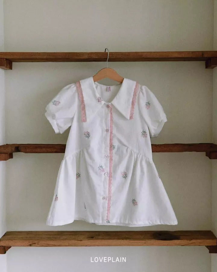 Loveplain - Korean Children Fashion - #kidsshorts - Plare One-piece - 6