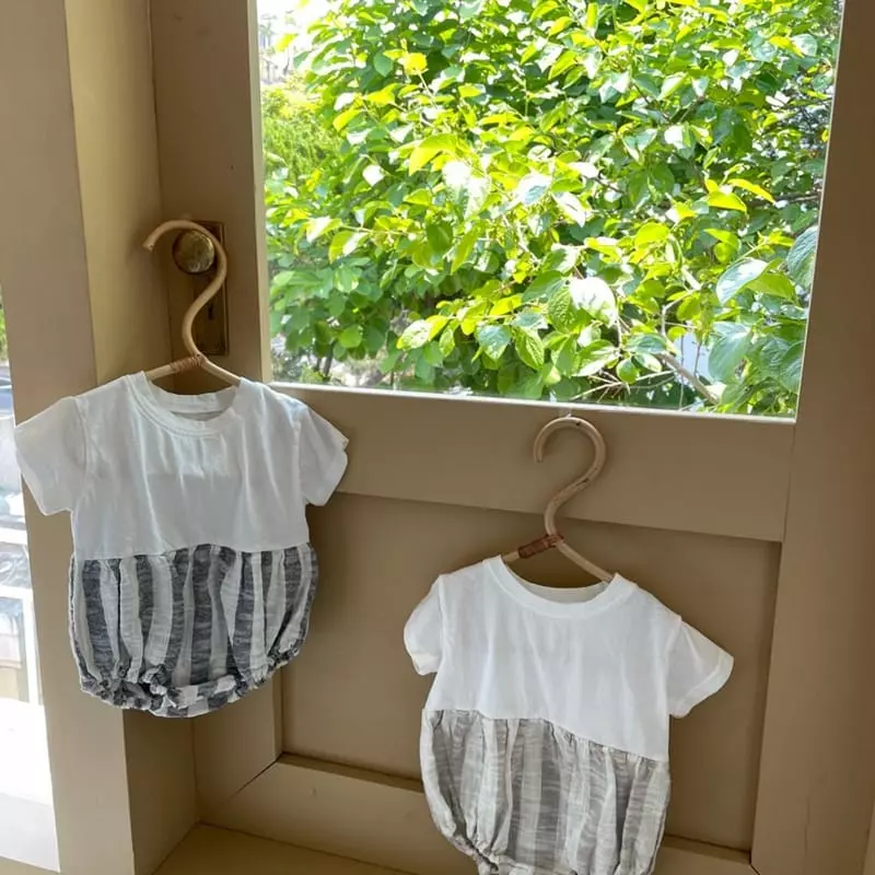 Lovin - Korean Baby Fashion - #babyclothing - Mix Bodysuit - 2