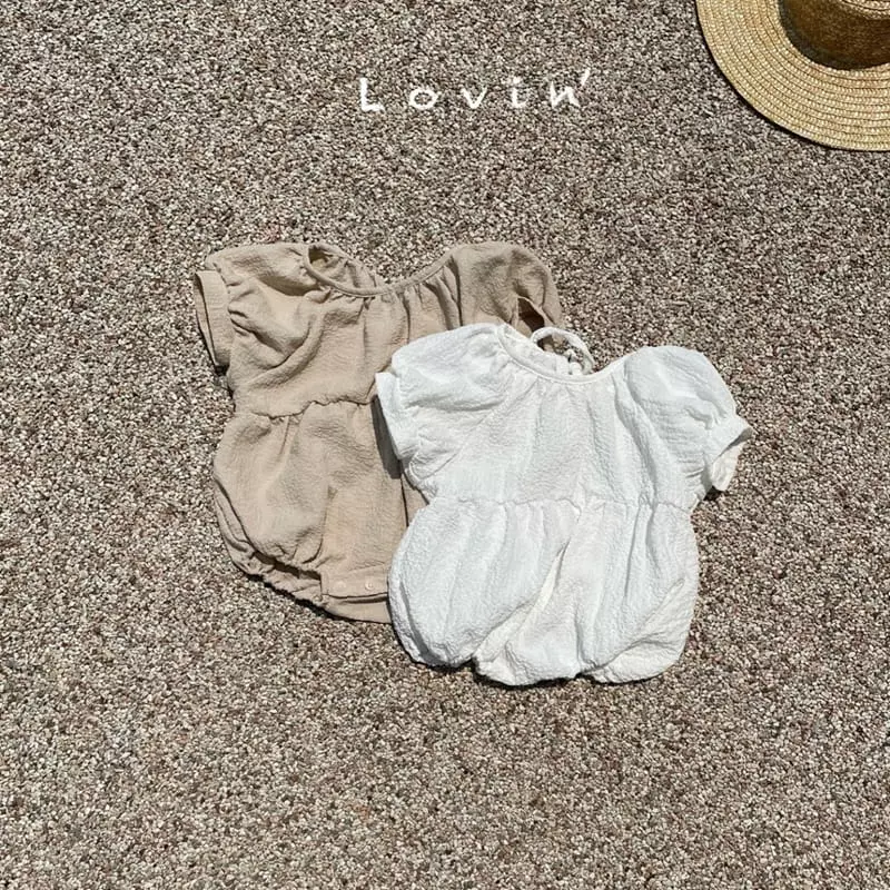 Lovin - Korean Baby Fashion - #babyclothing - Puff Bodysuit