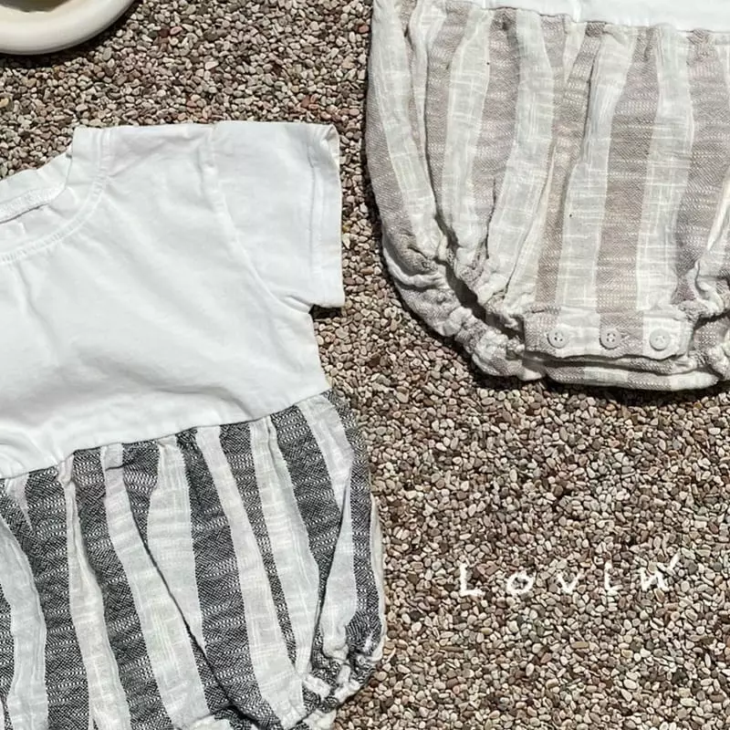 Lovin - Korean Baby Fashion - #babygirlfashion - Mix Bodysuit - 5