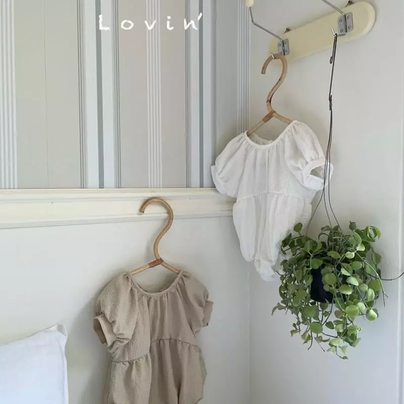 Lovin - Korean Baby Fashion - #babyoninstagram - Puff Bodysuit - 6