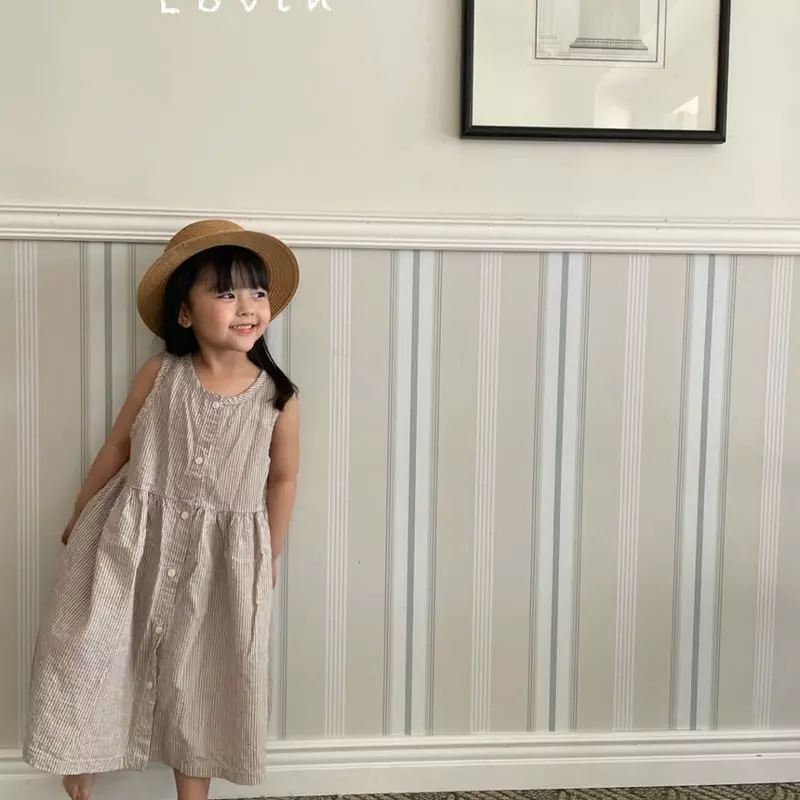 Lovin - Korean Children Fashion - #Kfashion4kids - Open One-piece - 5