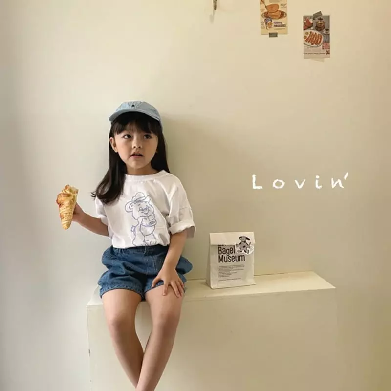 Lovin - Korean Children Fashion - #childofig - Cow Bear Tee - 3