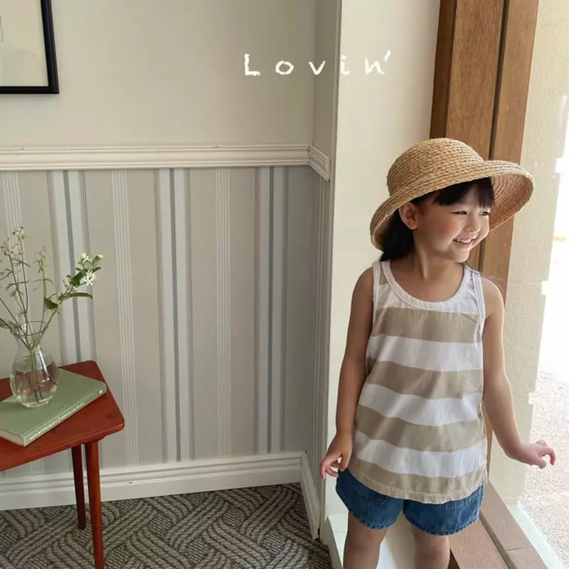 Lovin - Korean Children Fashion - #childrensboutique - Marine Stripes Sleeveless - 7