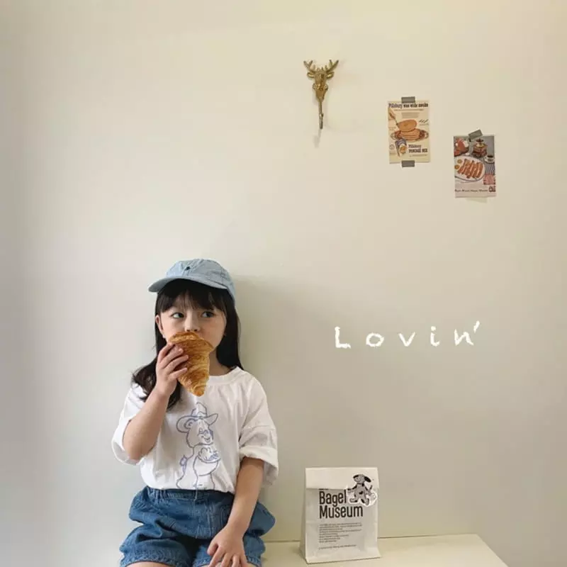 Lovin - Korean Children Fashion - #childofig - Cow Bear Tee - 4