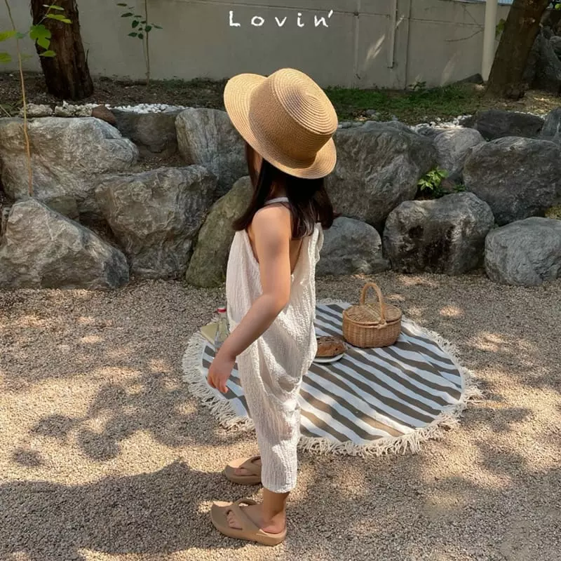 Lovin - Korean Children Fashion - #designkidswear - String Jumpsuit - 10