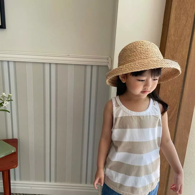 Lovin - Korean Children Fashion - #discoveringself - Marine Stripes Sleeveless - 9