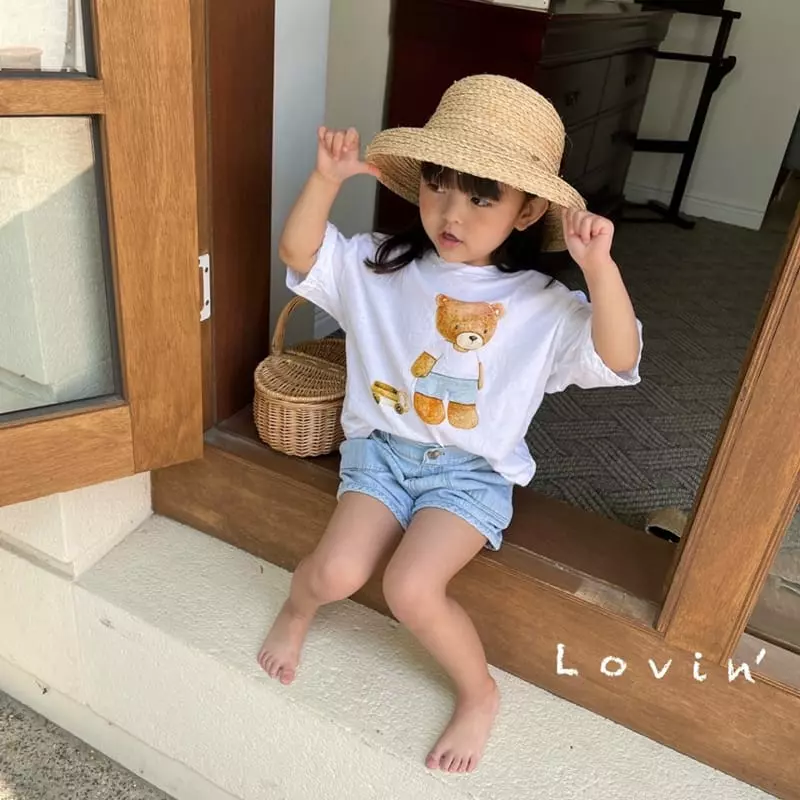 Lovin - Korean Children Fashion - #discoveringself - Toy Bear Tee - 8