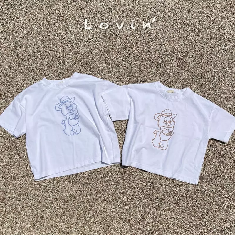 Lovin - Korean Children Fashion - #littlefashionista - Cow Bear Tee - 12