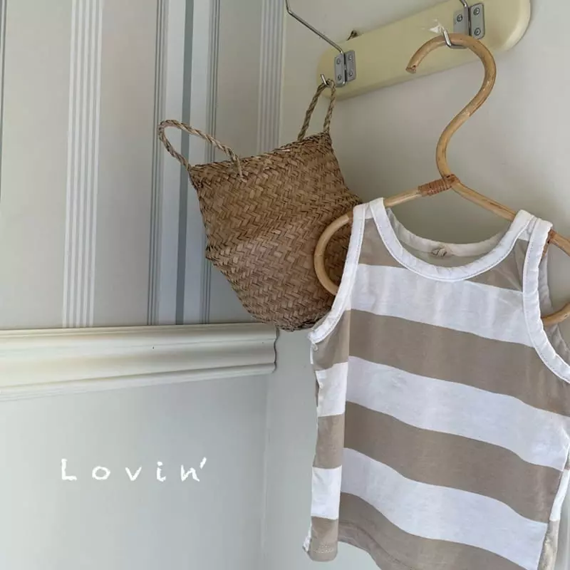 Lovin - Korean Children Fashion - #stylishchildhood - Marine Stripes Sleeveless - 5
