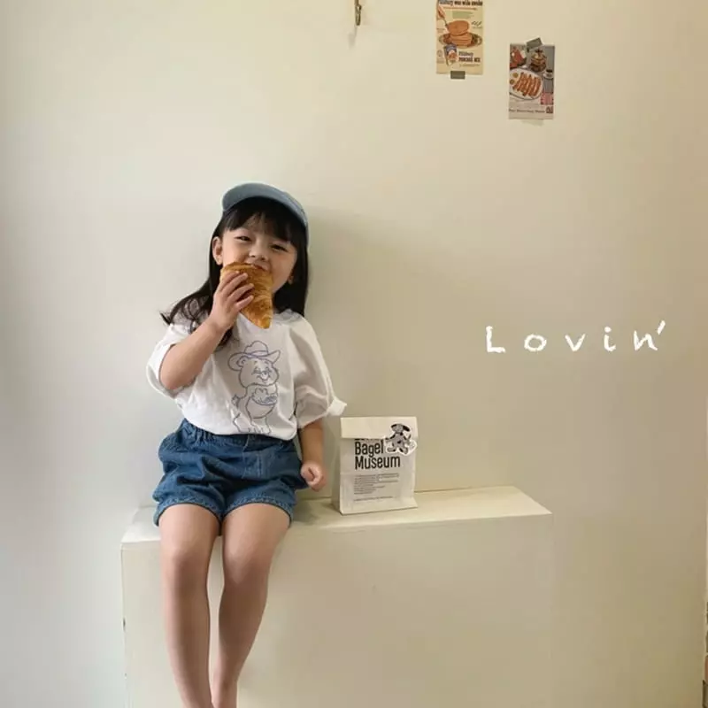 Lovin - Korean Children Fashion - #stylishchildhood - Cow Bear Tee - 2