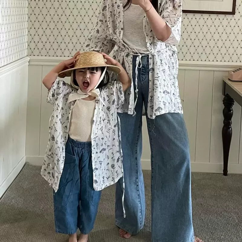 Lovin - Korean Women Fashion - #vintagekidsstyle - Mom Robe Cardigan - 3