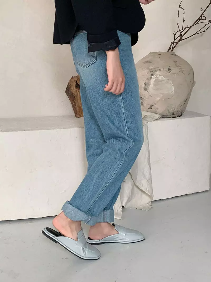 Lowkun - Korean Women Fashion - #momslook - Y0073 Bloafer - 2