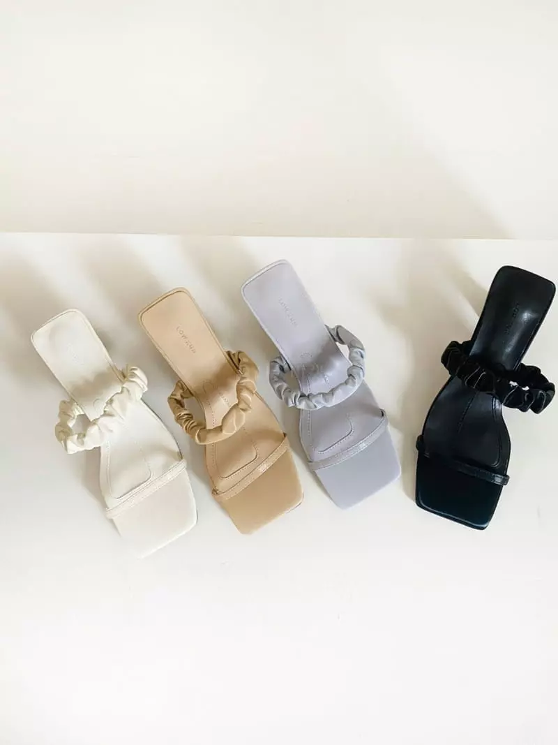 Lowkun - Korean Women Fashion - #womensfashion - Y0023 Rinkle Sandals - 4