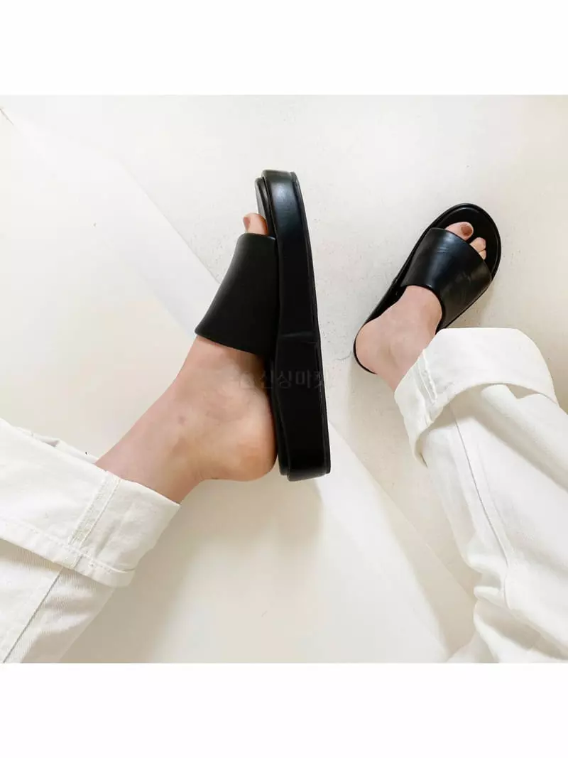 Lowkun - Korean Women Fashion - #momslook - Y0020 Marlang Slippers - 2