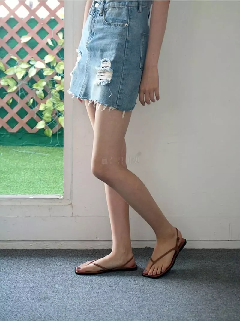 Lowkun - Korean Women Fashion - #momslook - Y0017 Sandals - 2