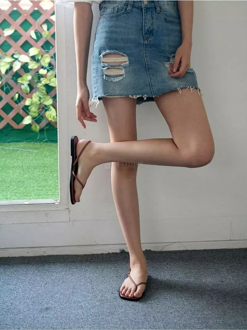 Lowkun - Korean Women Fashion - #momslook - Y0017 Sandals - 3