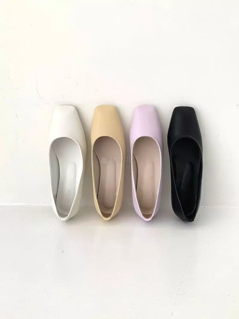 Lowkun - Korean Women Fashion - #shopsmall - Y0102 Low Pumps - 4