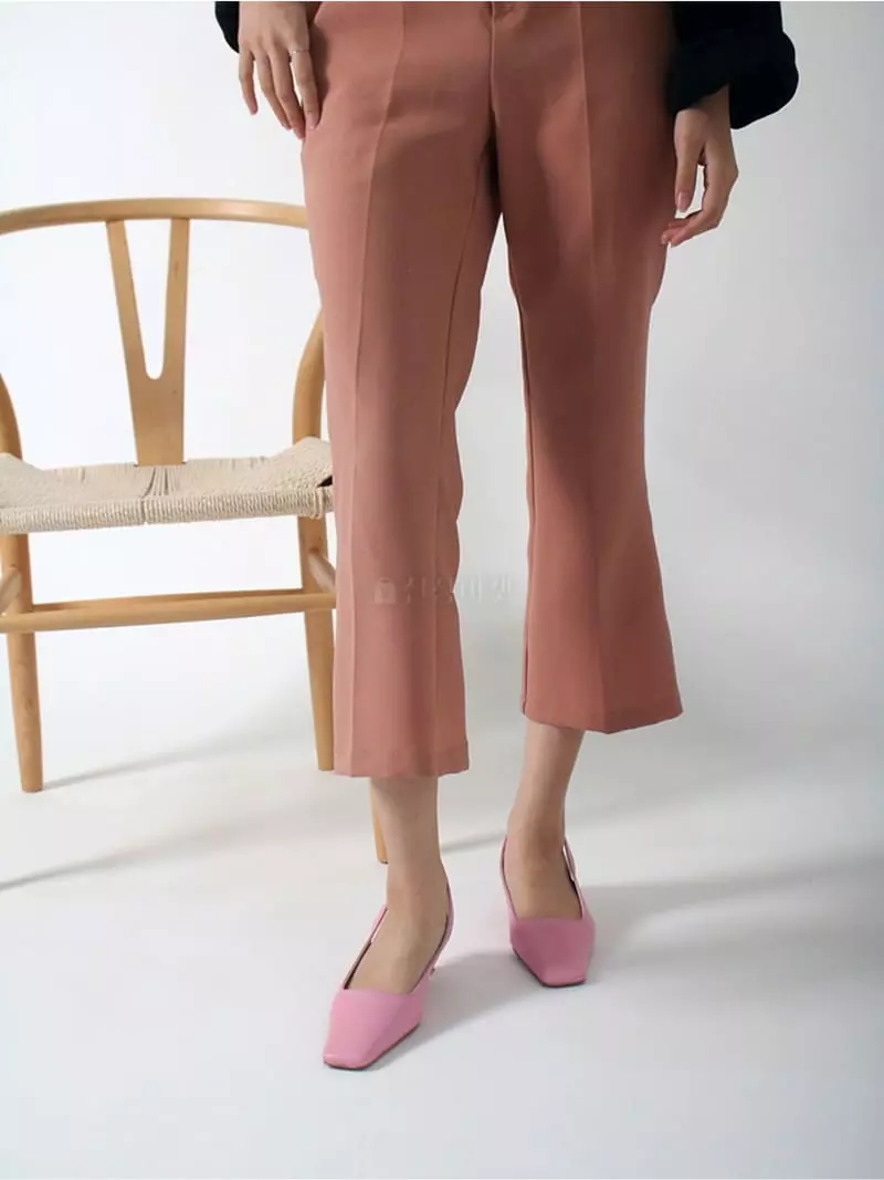 Lowkun - Korean Women Fashion - #vintageinspired - Y0007 Sling Back Shoes - 2