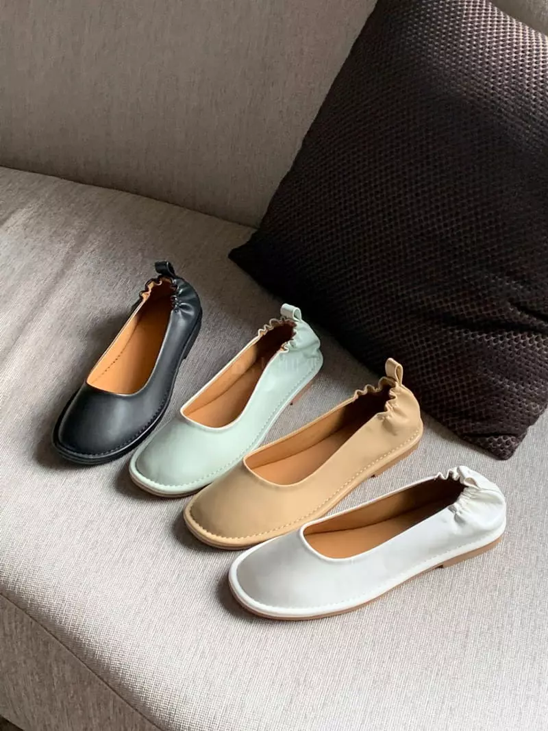 Lowkun - Korean Women Fashion - #momslook - Y0099 Flats - 4